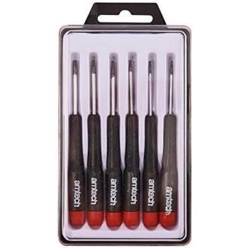 6pc Torx Screwdriver Set T5-T10