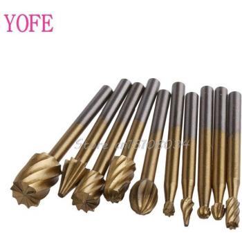 Holzgravur Cutter Set mit 10 Köpfen