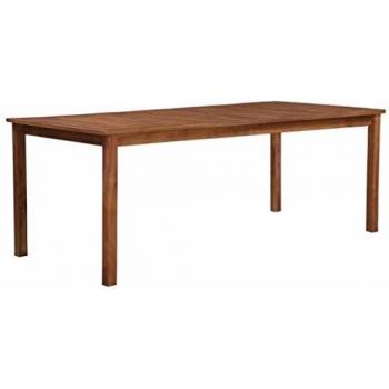 Table de Patio en Bois d'Acacia