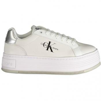 Calvin Klein Calçados Femininos Bold Lace ML Branco