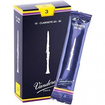 Anches Vandoren Traditionnelles pour Clarinette Sib