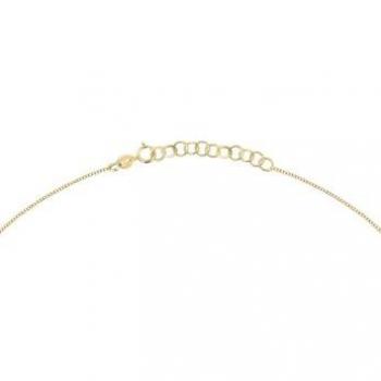 CHRIST Damenkette 585er Gelbgold und Weißgold mit 1 ct