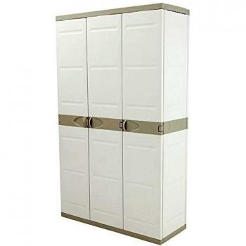 Armoire haute de rangement PLASTIKEN TITANIUM