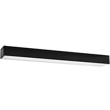Foco LED empotrable lineal 65cm negro 4000K