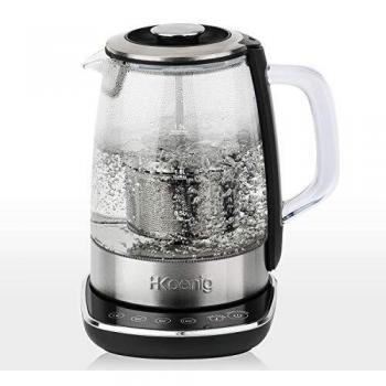 Teiera H.Koenig TI600 da 1,5 Litri con 4 Temperature Regolabili