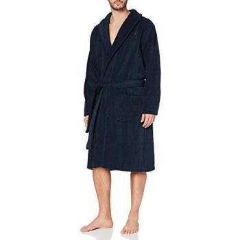 Tommy Hilfiger Accappatoio in Spugna Blu Navy XL