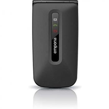 Emporia V221 UK Black Clamshell – 2.2 Dual‑SIM, 2G Unlocked