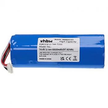 Batterie de remplacement pour aspirateur robot Ecovacs S10-Li-144-6800 (6800mAh, 14,4V)