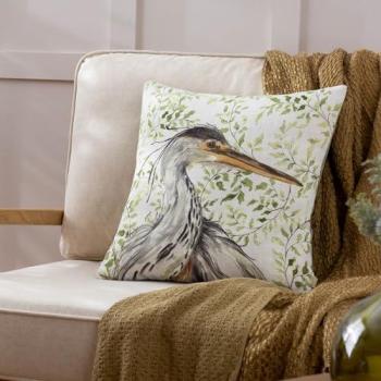 Evans Lichfield Shugborough 43x43cm Heron Comfort Cushion