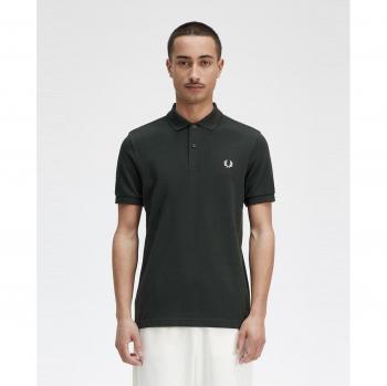 Fred Perry Polo de Algodón Verde Noche 6000