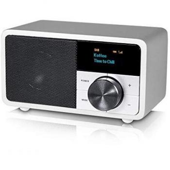 Kathrein DAB+ 1 mini si DAB+/UKW mit Bluetooth (DAB+, UKW, Bluetooth), Radio, Silber