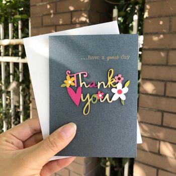 Carte fête Thanksgiving 3D – Enveloppe incluse