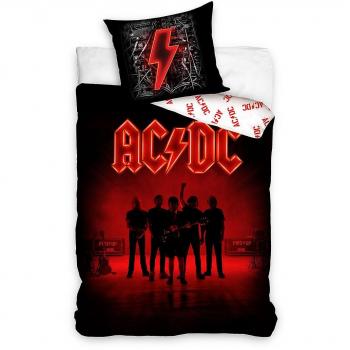 Ensemble Housse de Couette et Taie d'Oreiller AC/DC Power Up