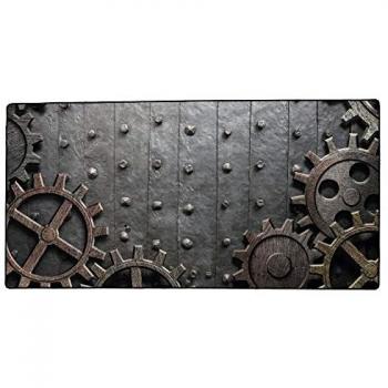 Surface de jeu Rusty Gear – 60×120 cm, design robuste