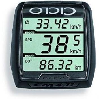 CM 4.11 Bicycle Computer by CicloMaster (Black)