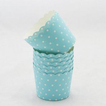 Étuis à cupcakes en papier coloré, 50 pièces