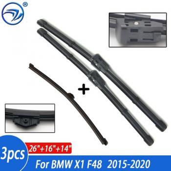 Front and Rear Wiper Blades for BMW X1 F48