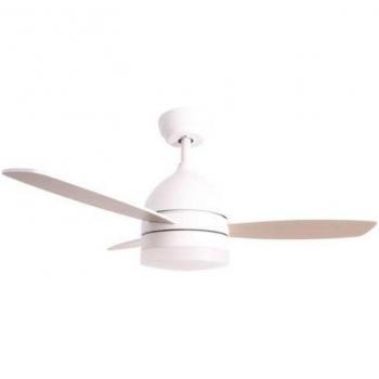 Ventilatore soffitto Perenz 7113 B IR Bianco e Legno