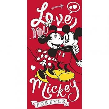 Drap de Bain Minnie et Mickey Love