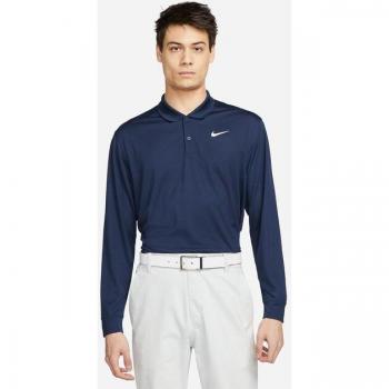 Polo de golf Nike Dri-FIT Victory Larga Manga Hombre
