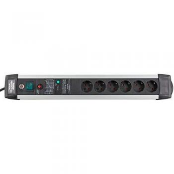 Regleta enchufes Brennenstuhl Premium-Protect-Line 6 tomas