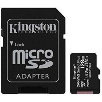 MEMORIA MICRO SD 128GB XC1 C10 A1 KINGSTON