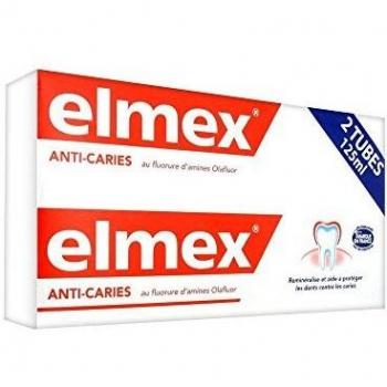 Elmex Dentifrice Protection Caries Lot de 2 x 125ml