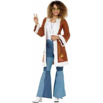 Brown Retro Afghan Outerwear – Lady Edition