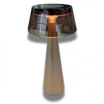 Lampe de Table Élégante LED Noir 27cm