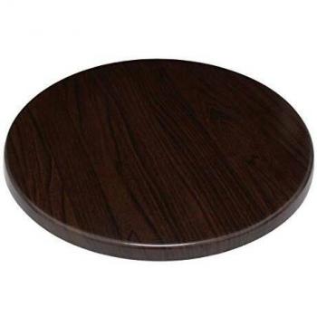 Bolero Café Table Top in Dark Brown