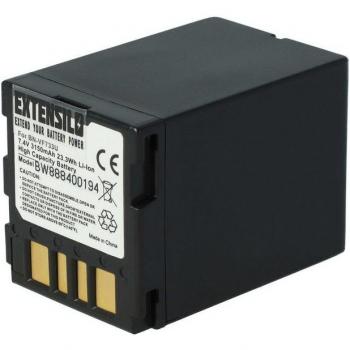 Extensilo Li-Ion Akku 3150 mAh für JVC