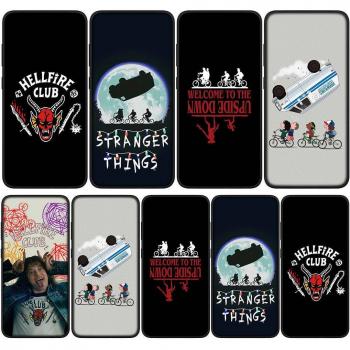 Funda protectora para iPhone 15 14 Xiaomi Redmi Note 13 12 11 Pro Max X 8 9 XR Samsung Galaxy S24 S23 A05 OPPO A15 Huawei Hellfire Club Stranger Things