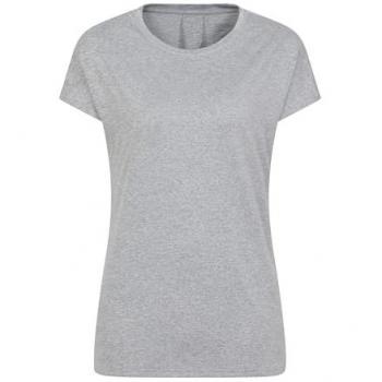 MW Flow Everyday T-Shirt for Women – Grey, Size 4