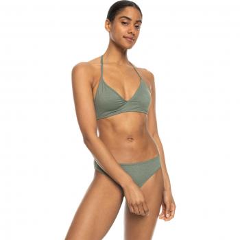 Triangel-Bikini ROXY SHINY WAVE GZC0 Gr. S (36), N-Gr, grün (agave green) Damen Bikini-Sets in großen Größen