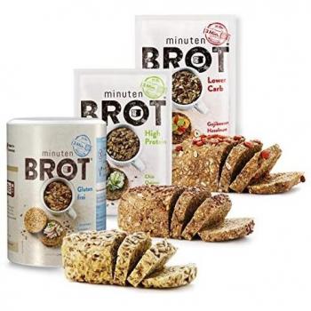 Veganer Low Carb Brotbackmix 640 g – 8 Portionen à 140 g
