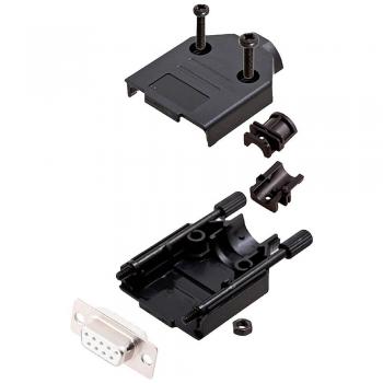 Encitech DTPK-P-09-DMS-W-K 180° D-SUB Buchsenleisten-Set