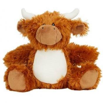Peluche Mumbles Printme Mucca di Peluche