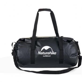 Naturehike Black Red 40L Waterproof Dry Sack for Sports, Swimming, Boating, Camping and Kayaking