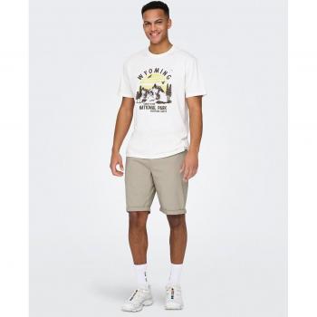 Pantalón corto regular fit para hombre ONLY & SONS