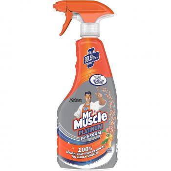 Mr Muscle Adv Pwr Plat Bathroom 500ml
