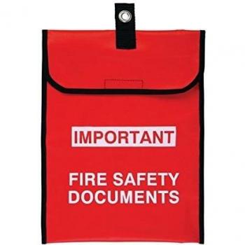 Firechief Soft Pack Document Holder, A4, Red