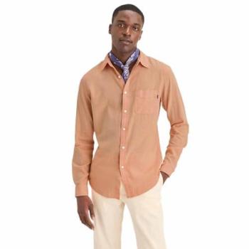 Dockers SlimFit Peach Bloom XL Shirt