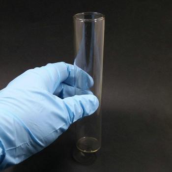 10pcs Clear Glass Test Tubes 20/25/30mm Diameter 1mm Thick Wall