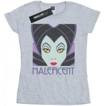 Disney Maleficent Cropped Head Tee for Women