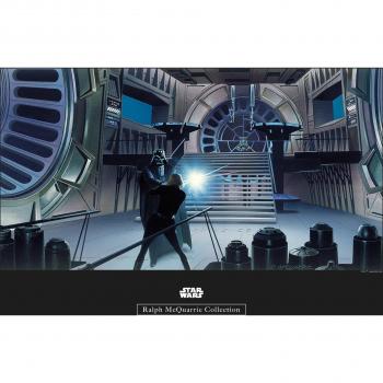 Komar Dekorationsbild “Star Wars Classic RMQ Vader Luke Throneroom” – Kinderzimmer‑Wandgrafik