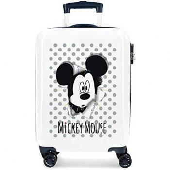 Maleta de cabina Mickey Mouse multicolor 4 ruedas dobles