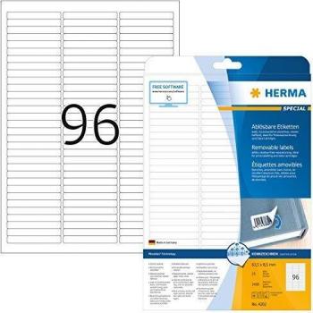 Etiquetas Blancas HERMA 4202
