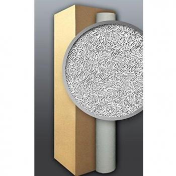 Papel pintado decorativo blanco pintable Edem 80333BR60-4