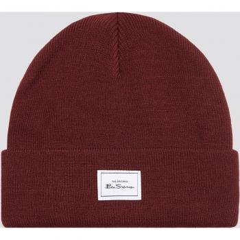 Wine Colored Deep Ribbed Beanie