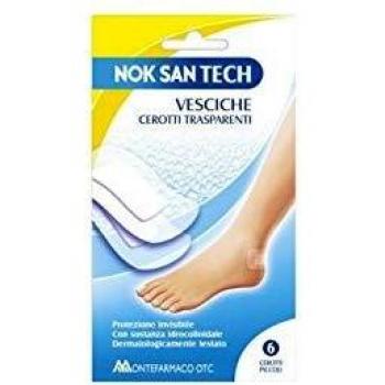 Nok San Tech Vesciche Cerotti Trasparente Piccolo 5 Pezzi